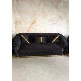 CANAPEA EXTENSIBILA ALITA NEGRU