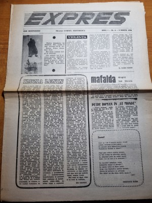 ziarul expres 9 martie 1990 foto