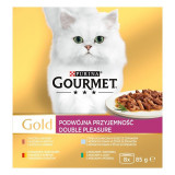 Conservă Gourmet GOLD - supă și bucăți pe grătar, 8 x 85 g