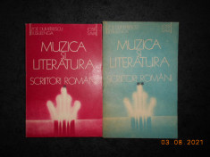 Zoe Dumitrescu Busulenga, Iosif Sava - Muzica si literatura 2 volume foto