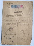 Certificat imobil pentru stabilire chirie emisa de Circ. III Ploesti 1947 / CD1P