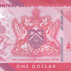 Bancnota Trinidad & Tobago 1 Dolar 2020 (2021) - PNew UNC ( polimer )