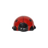 Decoratiune pentru gradina, din ceramica, model buburuza, inaltime 8cm, lungime 14cm / EXT 10209