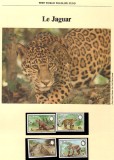 Belize 1983 - Jaguarul, Set WWF, 6 poze, MNH, (vezi descrierea)