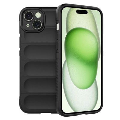 Husa iPhone 15 Plus Techsuit Magic Shield, negru foto