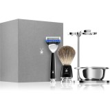 M&uuml;hle RYTMO Black Pure Badger Fusion set de bărbierit 1 buc