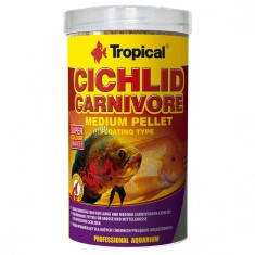 TROPICAL Cichlid Carnivore Medium Pellet 1000ml/360g foto
