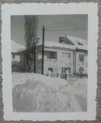 Imobil interbelic// foto iarna 1942 foto