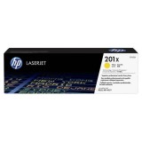 HP original toner CF402X, HP 201X, yellow, 2300str., 770g