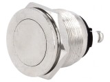 Comutator Anti-Vandalism 2A/250VAC IP40 &Oslash;19mm