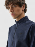 Cumpara ieftin Lenjerie termoactivă scămoșată (bluză) pentru bărbați - bleumarin, 4F Sportswear