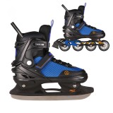 Role/Patine 2IN1 Nils Extreme NH18188, Negru/Oranj, S(29-33)