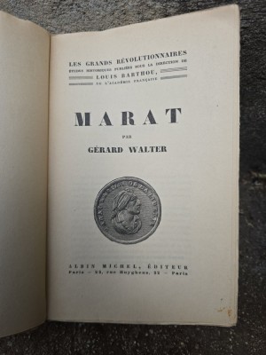 Marat - G&amp;eacute;rard Walter foto