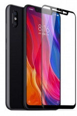 Folie protectie display sticla 5D Full Glue Xiaomi Mi 8 BLACK foto