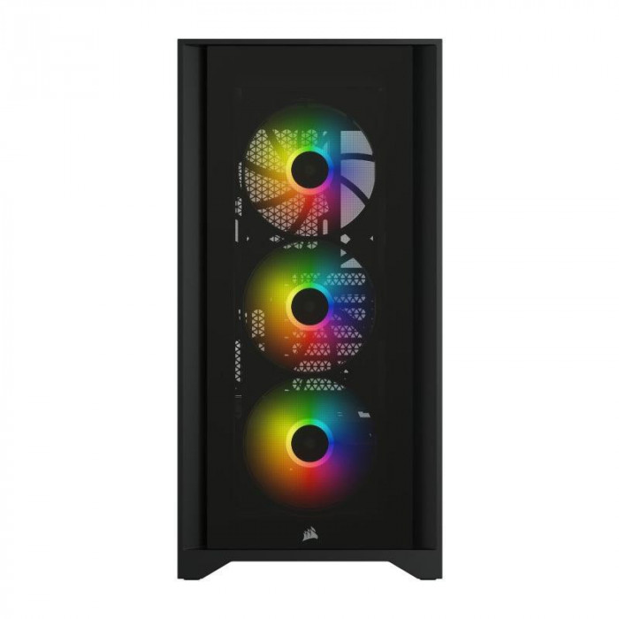 CR Case iCUE 4000X RGB Mid-Tower Bk