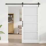 Uși de interior cu sticlă &quot;ORKDAL&quot; Alb 93x202x4 cm