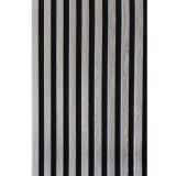 Riflaj MDF decorativ LDA PREMIUM de tip Panou Acustic, Stejar Grafit, 260x40 cm Household NewTrend