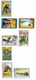 Mongolia - Marci diverse (15 buc.), 1974-1979 - valori obliterate