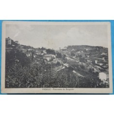 Carte Postala, Fiesole, Panorama da Borgunto, inceput de secol XX
