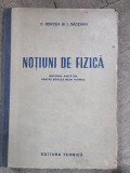 NOTIUNI DE FIZICA - C. BERCEA