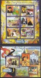DB1 Pictura Mozambic van Gogh Lautrac Cezanne MS + SS MNH, Nestampilat
