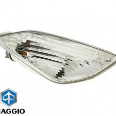 Semnalizare fata dreapta transparenta originala Piaggio Fly 50-100-125-150cc