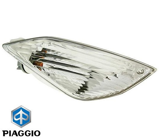 Semnalizare fata dreapta transparenta originala Piaggio Fly 50-100-125-150cc
