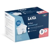 Set 3+1 cartuse filtrante Laica Bi-flux Universal, compatibile Brita