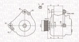 MAGNETI MARELLI 063731729010 Generator / Alternator