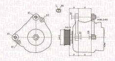 MAGNETI MARELLI 063731729010 Generator / Alternator
