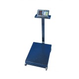 Cantar Electronic 1000 kg cu Acumulator si Platan Metalic , Albastru