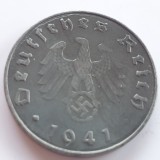 Germania Nazista 10 reichspfennig 1941 J (Hamburg)