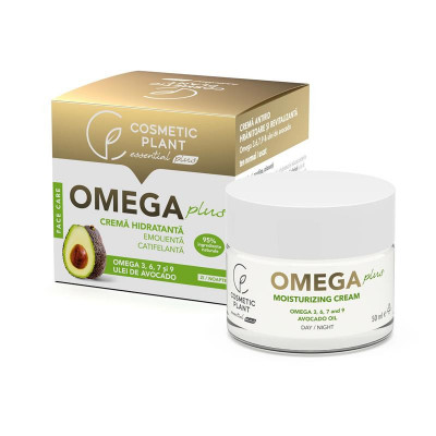 Crema Hidratanta Emolienta Catifelanta Omega Plus cu Omega 3, 6, 7, 9 si Ulei de Avocado 50 mililitri Cosmetic Plant foto