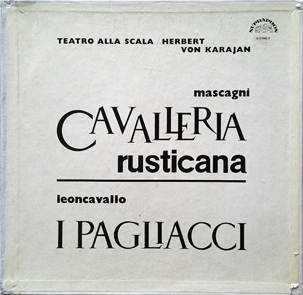 Disc vinil, LP. CAVALLERIA RUSTICANA. I PAGLIACCI. SETBOX 3 DISCURI VINIL-TEATRO ALLA SCALA-271727