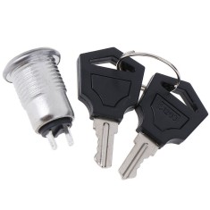 Switch ON/OFF cu 2 chei KS-02 &ndash; &Icirc;ntrerupător cu cheie pentru control sigur