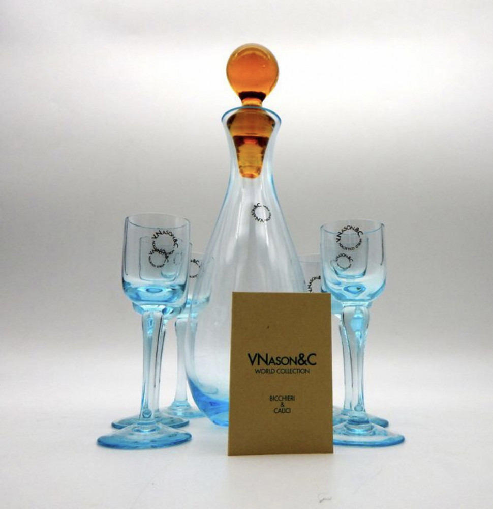 Set lichior sticla Murano Veneția | Okazii.ro