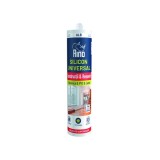 RINO Silicon Universal Alb 280ml H3780 - Etansare, Lipire, Montaj | Universal, Durabil, Ușor de Aplicat