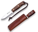 Cutit Joker Ember Scandi Bushcraft, lama otel inox 10.5 cm, maner lemn nuc