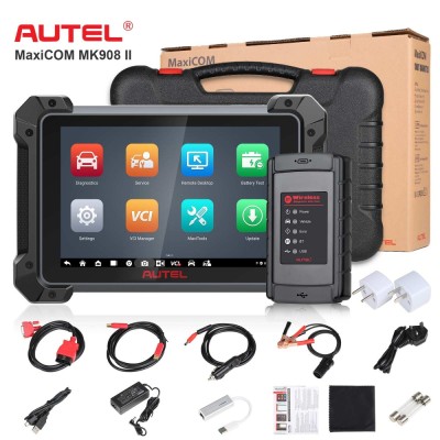 Diagnoza Autel MaxiCOM MK908 II, Advanced ECU Coding/Adaption, Full Bidirectional, 36+ Services foto