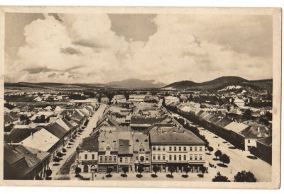 CPIB 16862 CARTE POSTALA - BISTRITA, VEDERE GENERALA, RPR, 1953 foto