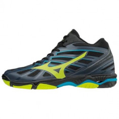 Ghete Barbati Mizuno Wave Hurricane 3 Mid VIGA174547 foto