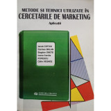 Iacob Catoiu - Metode si tehnici utilizate in cercetarile de marketing (editia 1999)