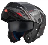 Casca modulabila pentru scuter - motocicleta MT Atom 2 SV Bast D5 negru/gri mat (ochelari soare integrati) Pinlock Ready &ndash; tip viziera: MT-V-35 L (59/