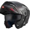 Casca modulabila pentru scuter - motocicleta MT Atom 2 SV Bast D5 negru/gri mat (ochelari soare integrati) Pinlock Ready &ndash; tip viziera: MT-V-35 XXL (6