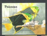 Benin 1996 Poissons fish, perf. sheet, used AB.087, Stampilat