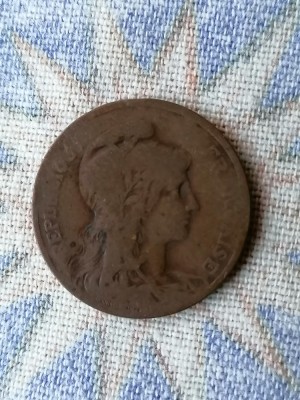 5 CENTIMES 1899. FRANTA foto