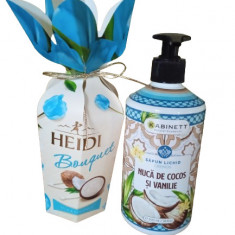 Set cadou Blue Heidi Bouquet