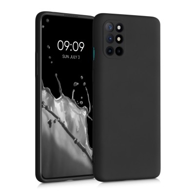 Husa pentru OnePlus 8T, Silicon, Negru, 55350.01, kwmobile foto