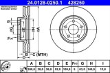 Disc frana ATE 24.0128-0250.1