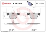 BREMBO P 06 026 PRIME LINE set placute frana,frana disc